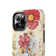 Tough Phone Cases - Birth Flower Oct. - Cosmos