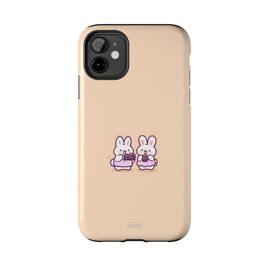 Tough Phone Cases - Rabbit play