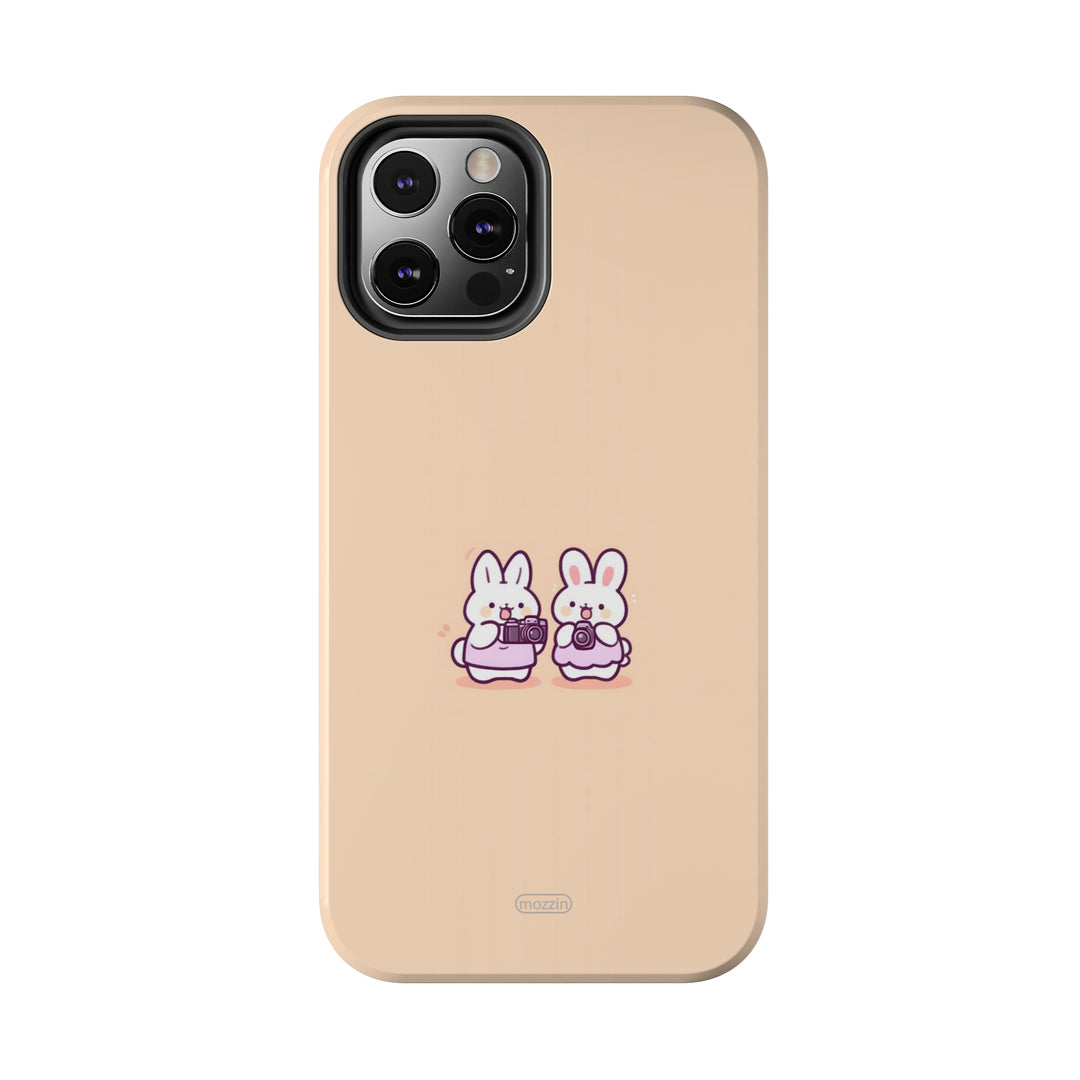 Tough Phone Cases - Rabbit play