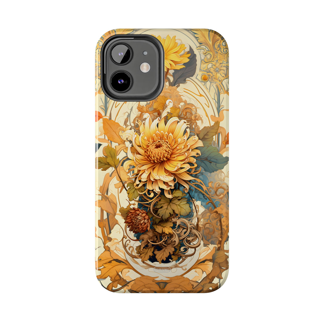 Tough Phone Cases - Birth Flower Nov. - Chrysanthemum