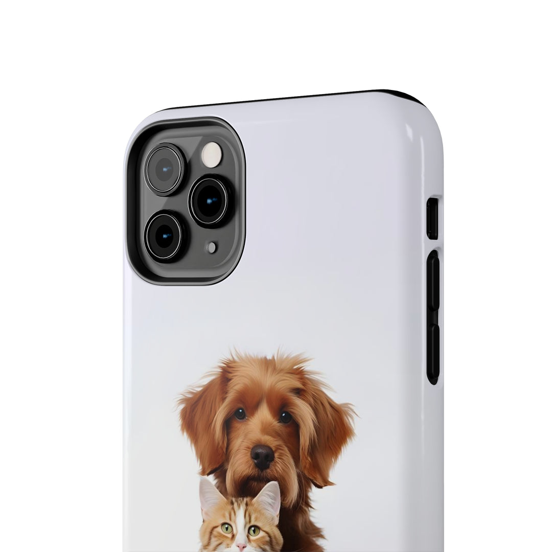 Tough Phone Cases - Cat and Dog