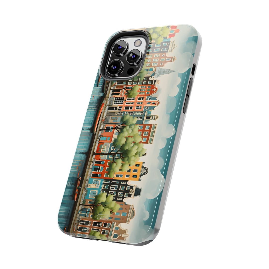 Tough Phone Cases - Typical houses illustration2