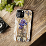 Load image into Gallery viewer, Tough Phone Cases - Birth Flower Feb. - Iris