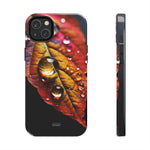 Load image into Gallery viewer, Tough Phone Cases - Water drops on Leaf