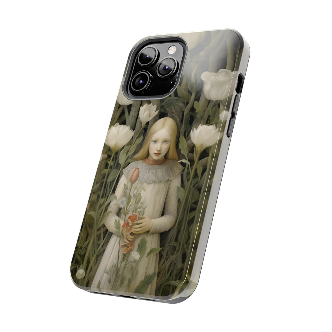 Tough Phone Cases - Fantacy Woman with Flowers