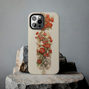 Tough Phone Cases - Birth Flower May - Hawthorn