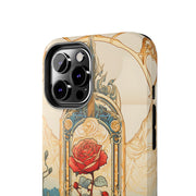 Tough Phone Cases - Birth Flower June - Rose