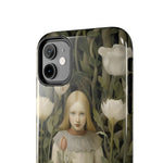 Load image into Gallery viewer, Tough Phone Cases - Fantacy Woman with Flowers
