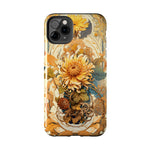 Load image into Gallery viewer, Tough Phone Cases - Birth Flower Nov. - Chrysanthemum
