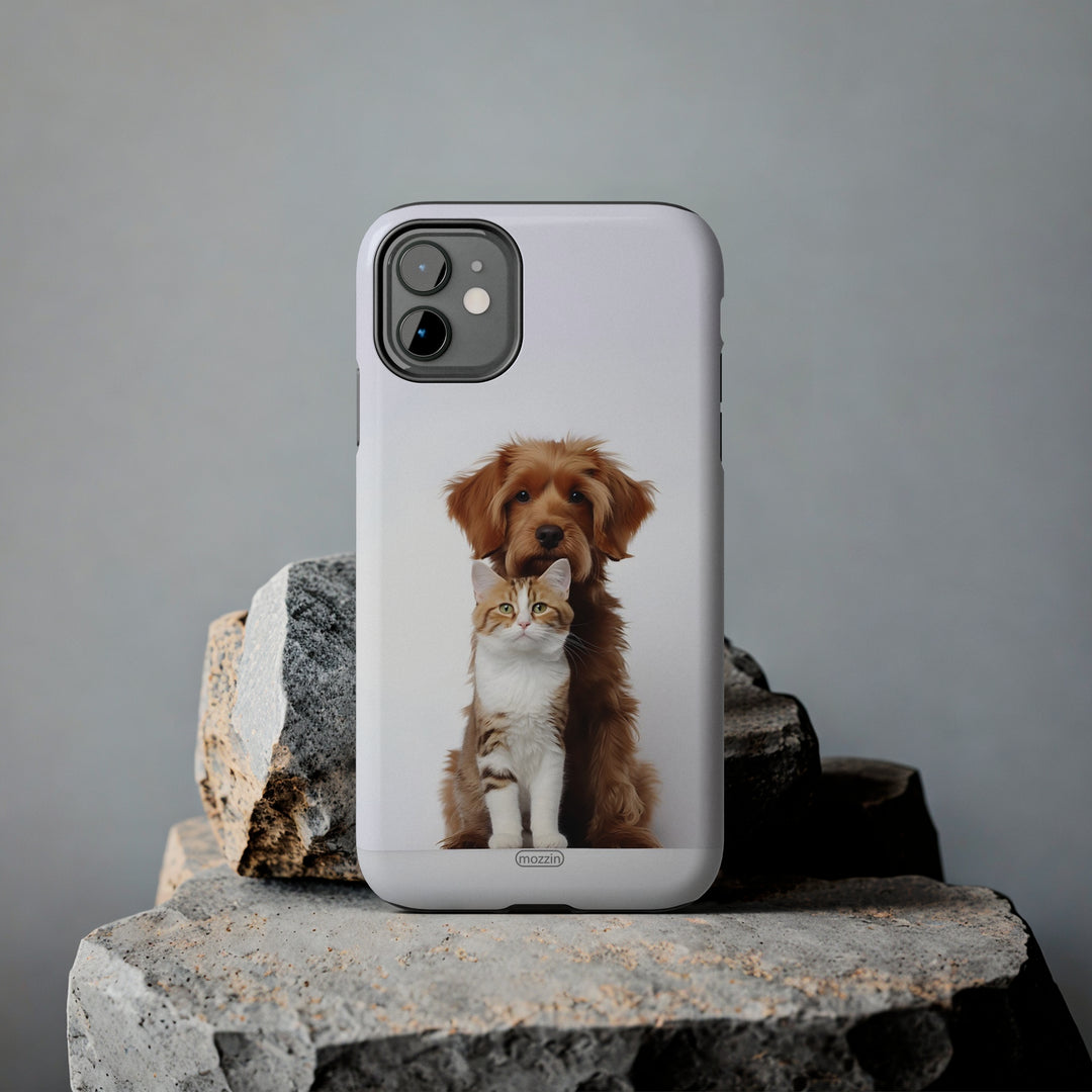 Tough Phone Cases - Cat and Dog