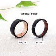 Bentwood Ebony Ring