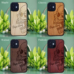 Load image into Gallery viewer, Skull - Wood Phone Case