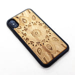Load image into Gallery viewer, Geometric pattern - Wood Phone Case