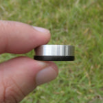 Load image into Gallery viewer, Ebony and Sterling Silver Combined Ring